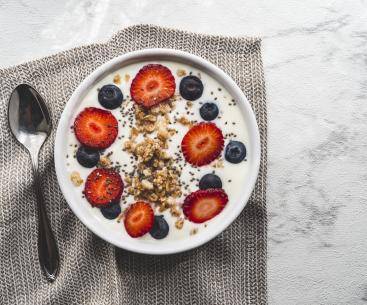 Joghurt Topfen Bowl