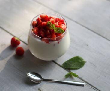 Topfen Joghurt Mousse